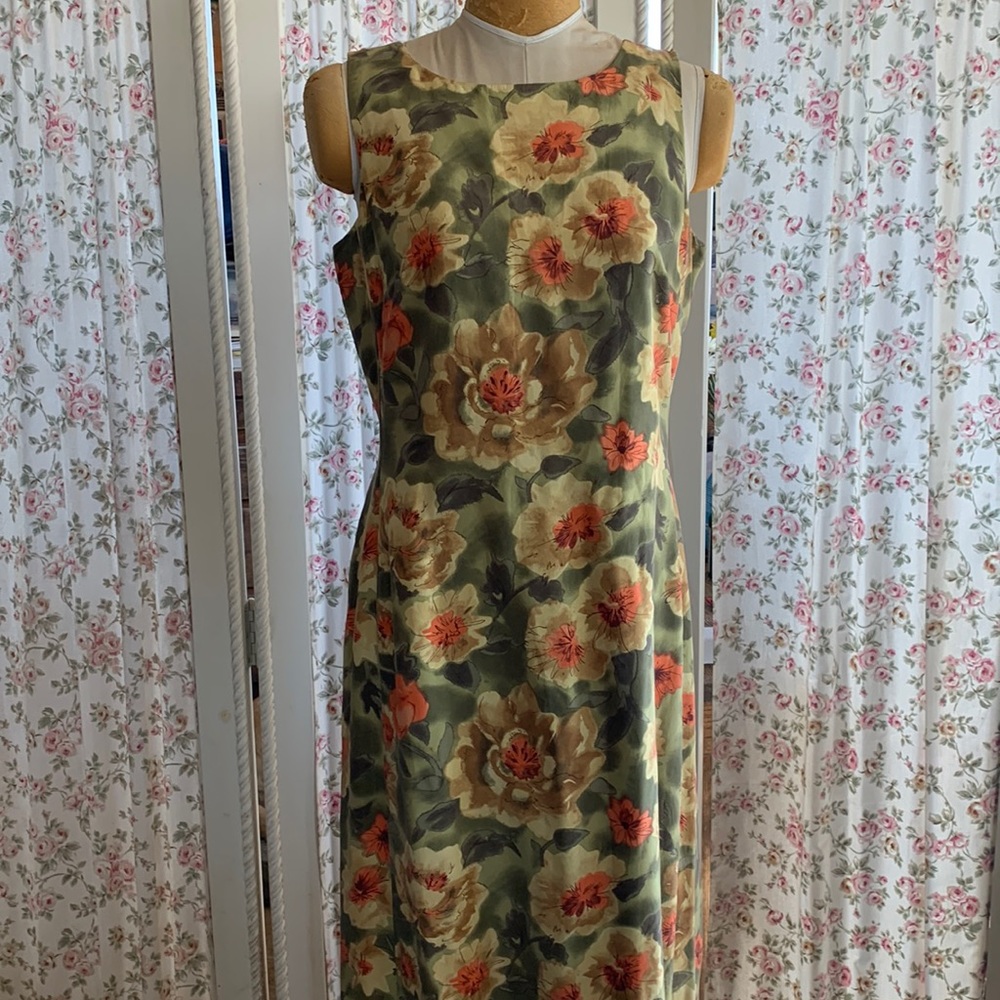 Casual Corner silk dress. SZ 6